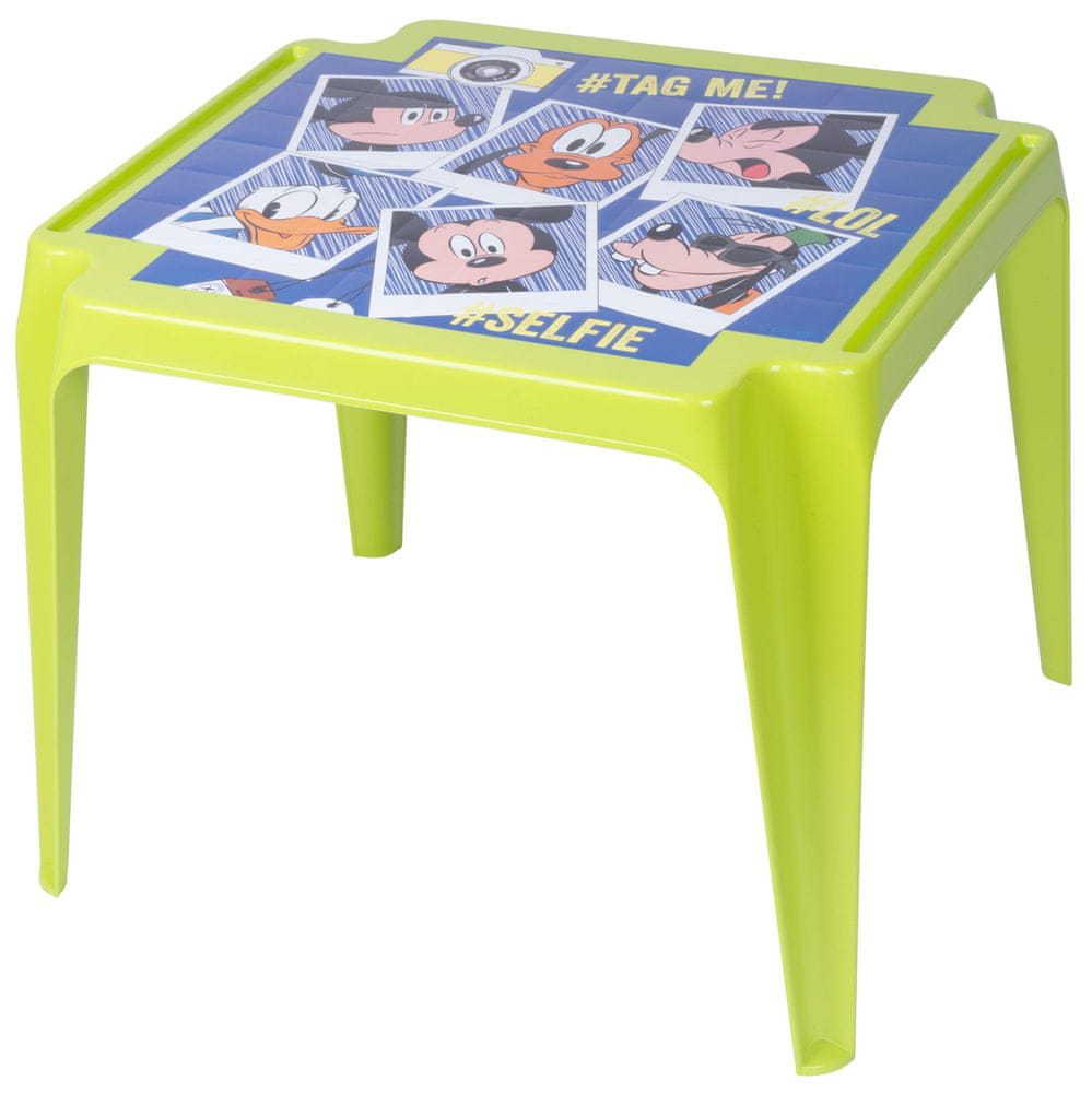 WEBHIDDENBRAND Stôl TAVOLO BABY Disney Mickey, detský 55x50x44 cm